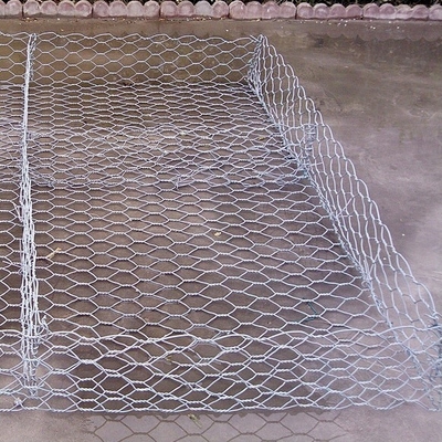 Gegalvaniseerde legering gevlochten gabion zeshoekige manden voor de bouw