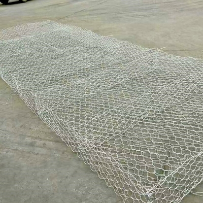 2x1x1m Hexagonale Gabion Basket met Zn-10%AL Treksterkte 350-550N/mm2