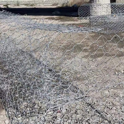 Galfan gecoate galvaniseerde gabion gaas