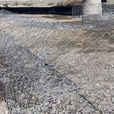Geallieerde galfan gegalvaniseerde gabion manden met PVC bedekte RAL-standaard