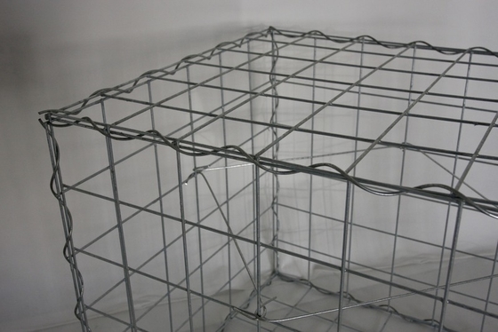 Gegalvaniseerde Gabions van legering Treksterkte Spotsgelaste Gabions