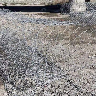 Galfan gegalvaniseerd gabion met treksterkte 350-550N/mm2
