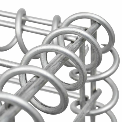 CN GABION Vierkant gat Gabion 3,0 mm staaldraad punt lassen voor beveiligingswand