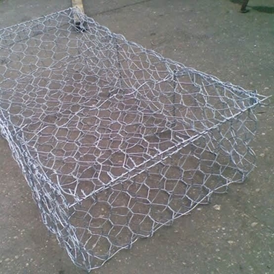 Galfan gegalvaniseerd legering Spotsgeweld Gabions 1*1*1M of maat