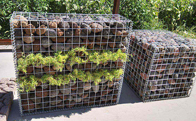 Voorgevulde Gabion gegalvaniseerde zware zeshoekige draadnet mand anti-corrosie voor rivierbank