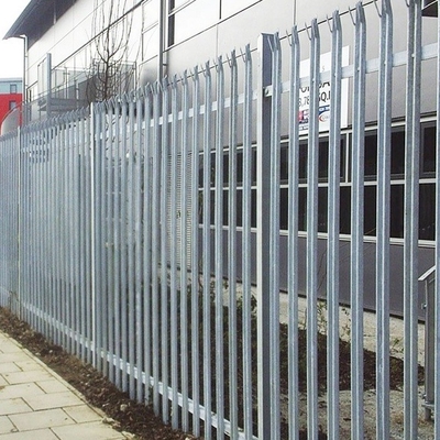 Warm gedompeld met kunststof bekleed ijzeren draad zwembad veiligheid Palisade Blank