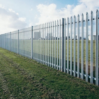 Warm gedompeld met kunststof bekleed ijzeren draad zwembad veiligheid Palisade Blank