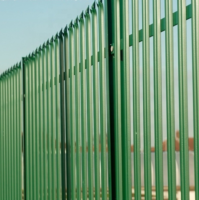 Warm gedompeld met kunststof bekleed ijzeren draad zwembad veiligheid Palisade Blank