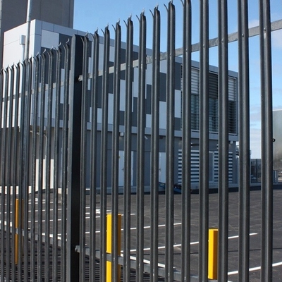 Warm gedompeld met kunststof bekleed ijzeren draad zwembad veiligheid Palisade Blank