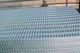 Industriële commerciële 6x15 gegalvaniseerd staal zwaar hek gelast draadnet panel