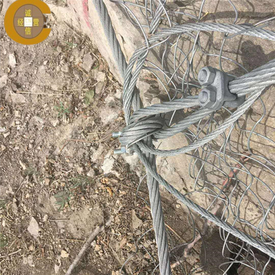 Flexible SNS Soft Rockfall Protection Ring Wire Mesh voor hellingsbescherming